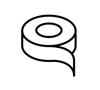 Spool of tape icon
